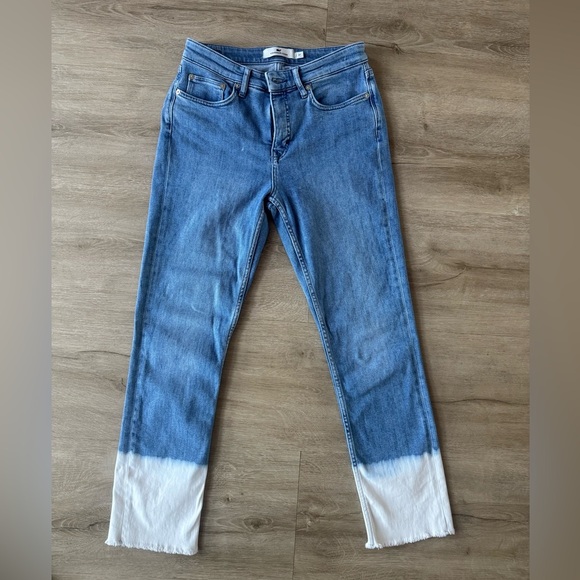 Vineyard Vines Jamie High Rise Straight Jean SZ 27 - Picture 2 of 14